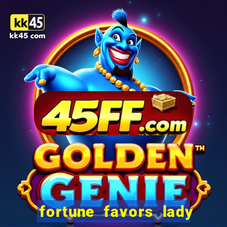 fortune favors lady nikuko dublado